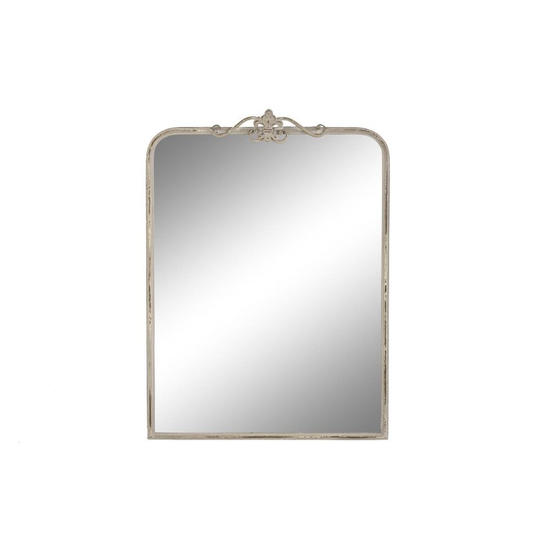 Miroir mural DKD Home Decor Métal Blanc (60 x 3,5 x 85 cm) - Acheter à 94,08 € seulement chez Collector's Boutique