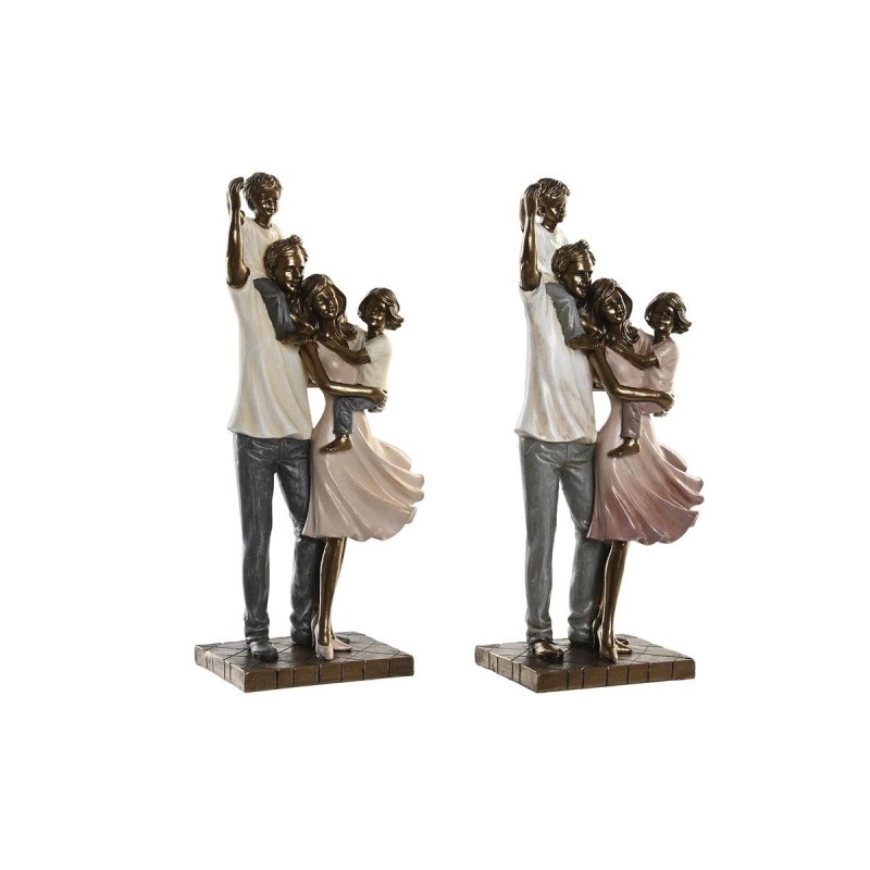 Figurine Décorative DKD Home Decor Résine Multicouleur Moderne Famille (14 x 8,5 x 29,5 cm) (2 Unités) - Acheter à 46,18 € seule