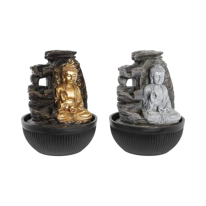 Fontaine DKD Home Decor Buda Résine Oriental (21 x 21 x 25 cm) (2 Unités) - Acheter à 57,46 € seulement chez Collector's Boutiqu