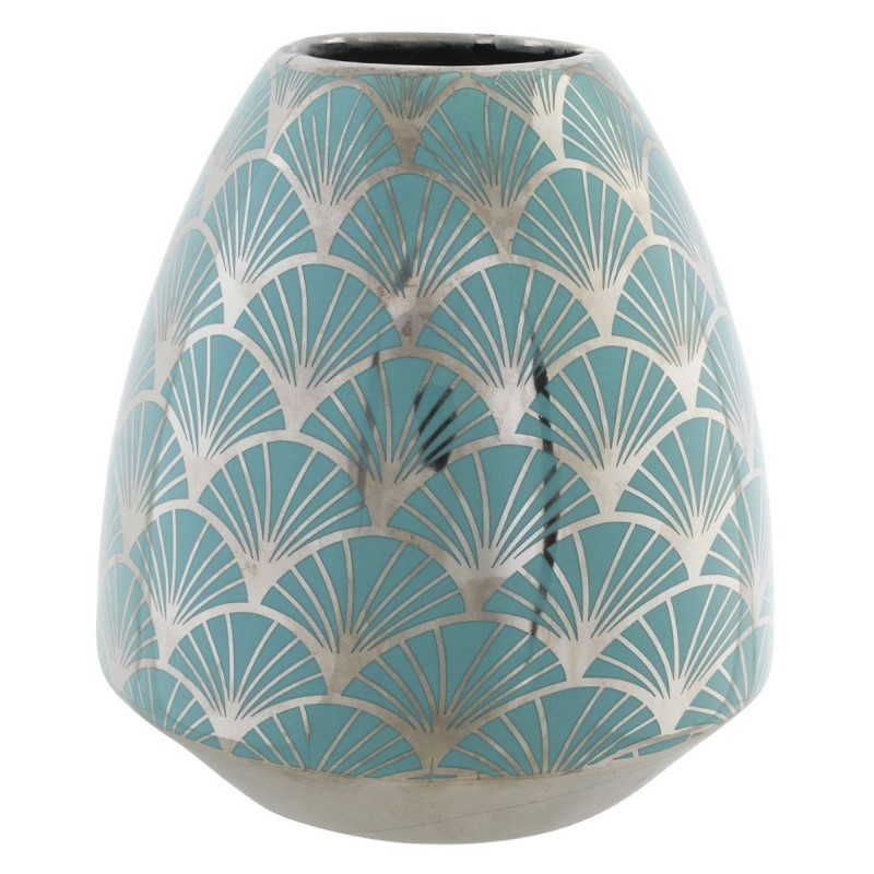 Vase DKD Home Decor Porcelaine Turquoise Oriental (16 x 16 x 18 cm) - Acheter à 30,05 € seulement chez Collector's Boutique