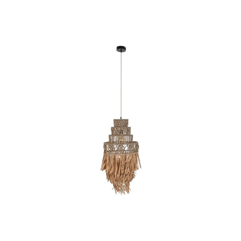 Suspension DKD Home Decor Naturel Fer 50 W Fibre (36 x 36 x 70 cm) - Acheter à 107,86 € seulement chez Collector's Boutique