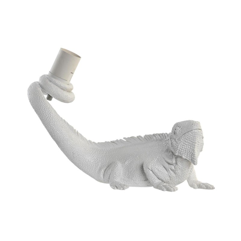 Applique DKD Home Decor Blanc Résine 50 W Moderne Lézard (14 x 22 x 31 cm) - Acheter à 48,11 € seulement chez Collector's Boutiq