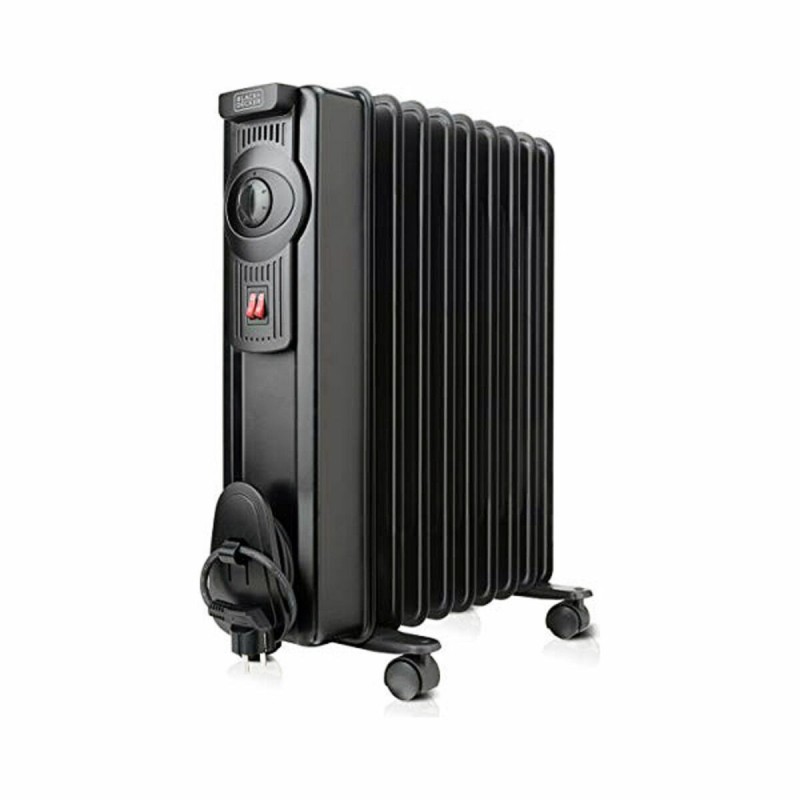 Radiateur à Huile (9 modules) Black & Decker BXRA1500E Noir 1500 W - Acheter à 72,62 € seulement chez Collector's Boutique