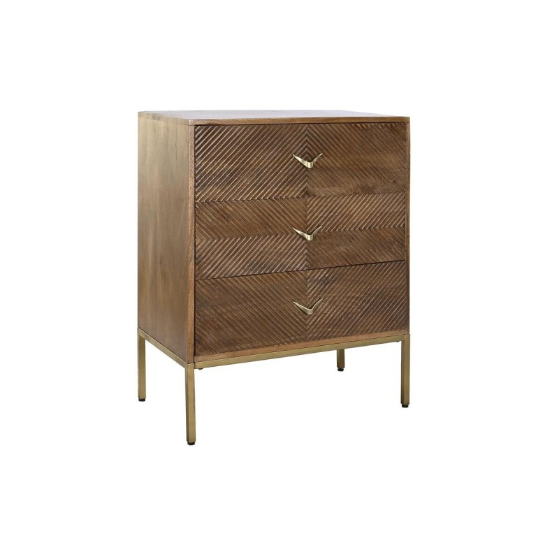 Commode DKD Home Decor Métal Bois de manguier (70 x 40 x 90 cm) - Acheter à 259,60 € seulement chez Collector's Boutique