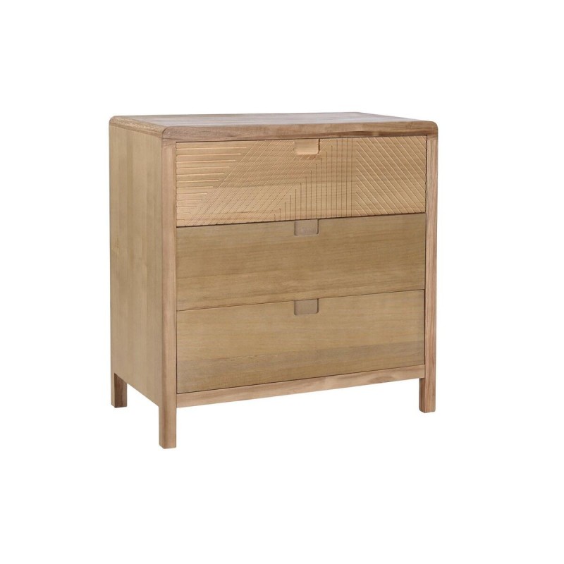 Commode DKD Home Decor Marron Clair Pin Bois MDF (80 x 40 x 80 cm) - Acheter à 218,69 € seulement chez Collector's Boutique