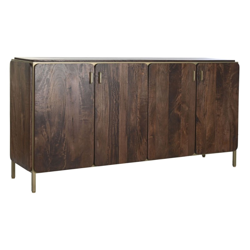 Buffet DKD Home Decor Marron Acier Bois de manguier (160 x 40 x 81 cm) - Acheter à 792,42 € seulement chez Collector's Boutique