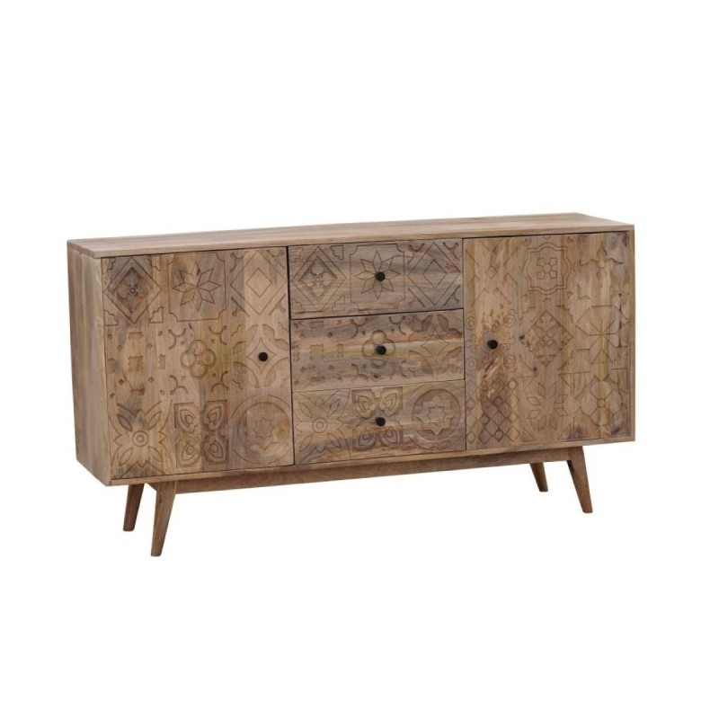 Buffet DKD Home Decor Bois de manguier Bois MDF (148 x 40 x 80 cm) - Acheter à 486,62 € seulement chez Collector's Boutique