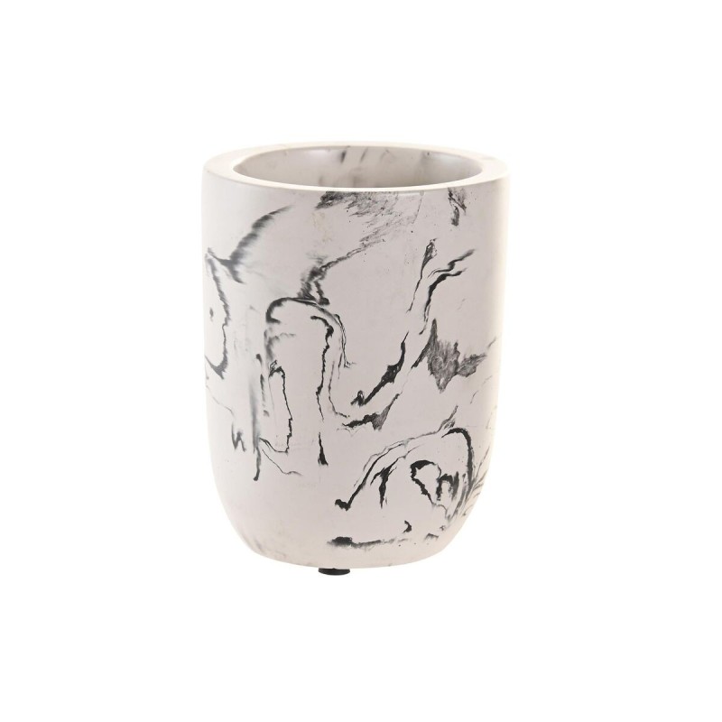 Verre DKD Home Decor Noir Ciment Blanc (7 X 7 X 9,5 CM) - Acheter à 9,17 € seulement chez Collector's Boutique