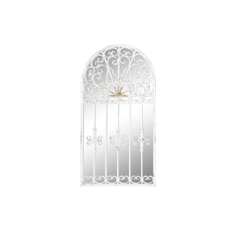 Miroir mural DKD Home Decor Métal Blanc Fenêtre (55 x 3 x 103,5 cm) - Acheter à 181,57 € seulement chez Collector's Boutique