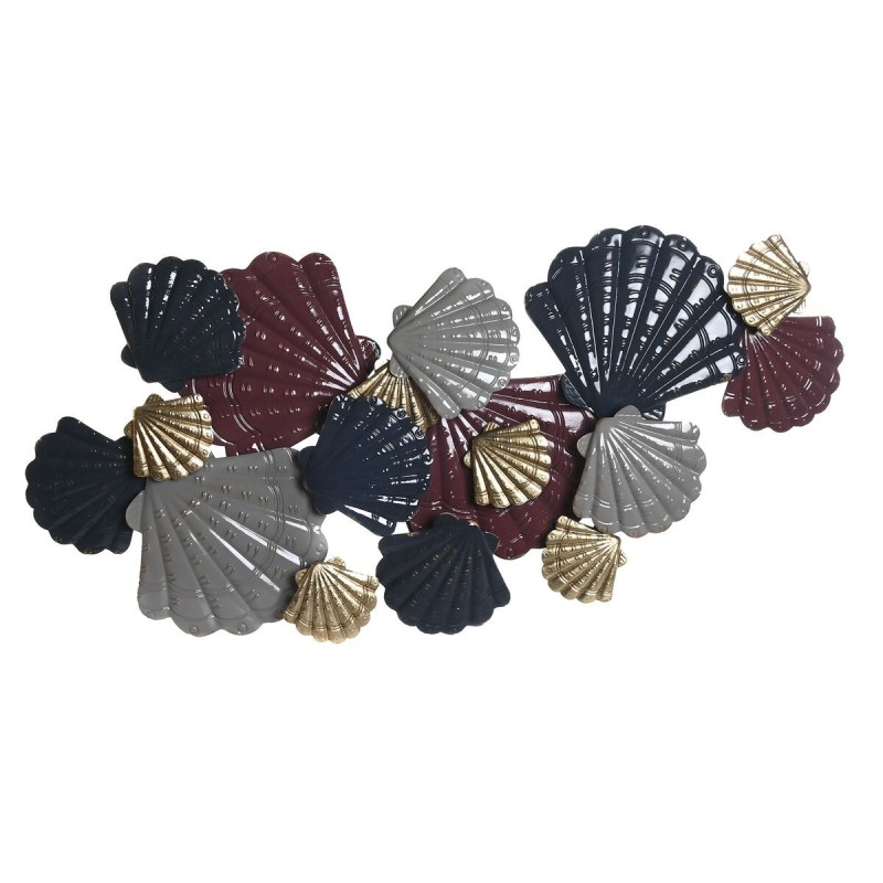 Décoration murale DKD Home Decor Métal Multicouleur Coquillages (119 x 9 x 60 cm) - Acheter à 81,35 € seulement chez Collector's