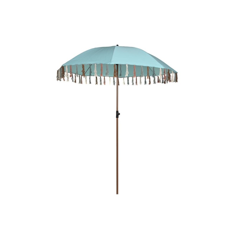 Parasol DKD Home Decor Acier Aluminium Bleu ciel (180 x 180 x 190 cm) - Acheter à 59,80 € seulement chez Collector's Boutique