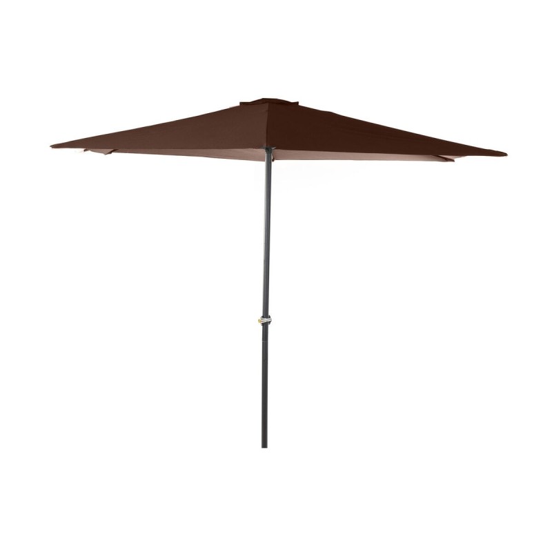 Parasol DKD Home Decor Marron Acier (270 x 270 x 250 cm) - Acheter à 50,18 € seulement chez Collector's Boutique