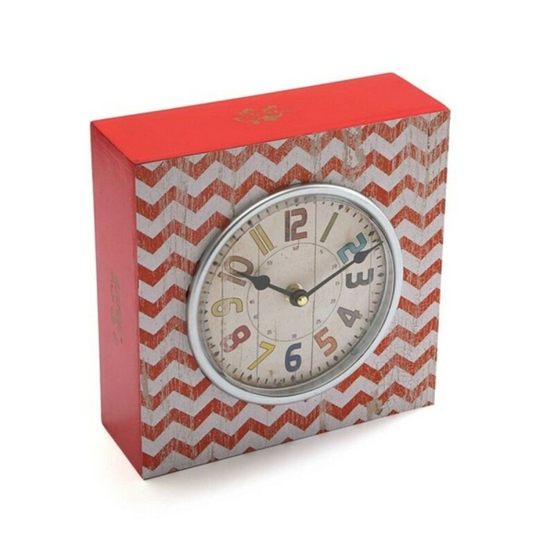 Horloge de table Versa Bois (10 x 23 x 23 cm) - Acheter à 10,37 € seulement chez Collector's Boutique