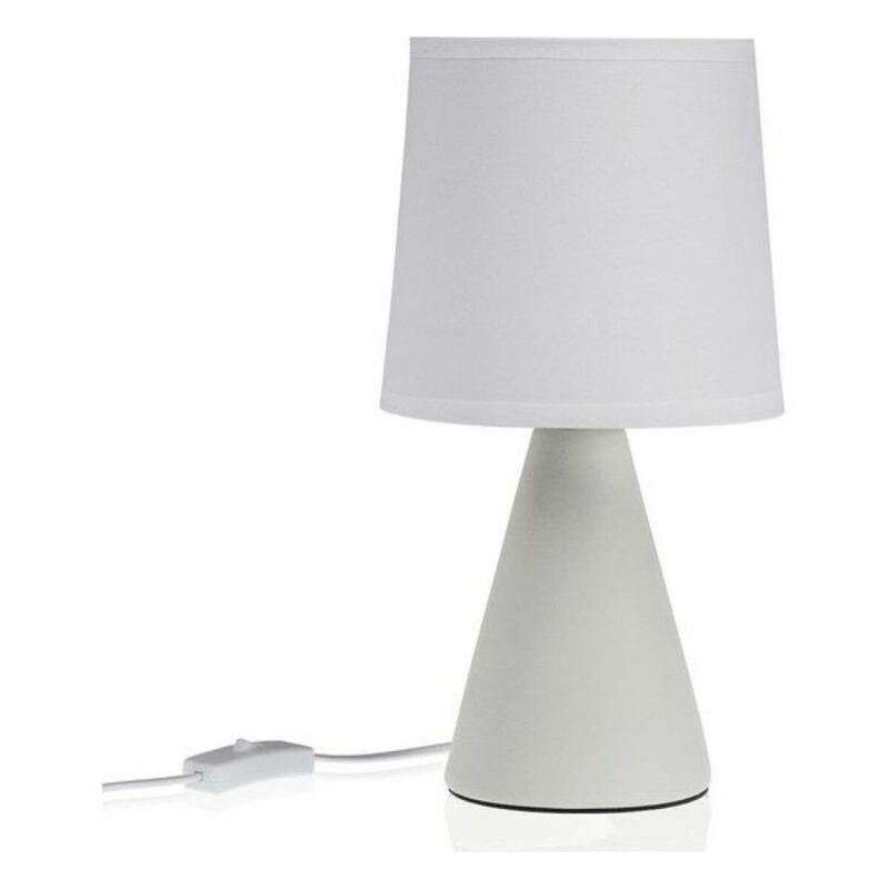 Lampe de bureau Versa Céramique Tissu (13 x 25 cm) - Acheter à 10,48 € seulement chez Collector's Boutique