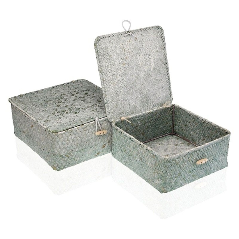 Set de basket Versa Algues marines (2 Pièces) (23 x 10 x 23 cm) - Acheter à 13,69 € seulement chez Collector's Boutique