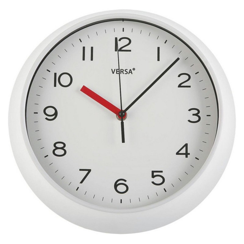 Horloge Murale Versa Plastique (6,6 x 29,3 x 29,3 cm) - Acheter à 12,88 € seulement chez Collector's Boutique