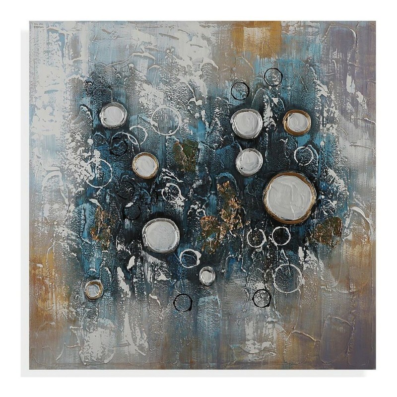 Cadre Versa VS-21750069 Abstrait Cercles Toile (2,8 x 80 x 80 cm) - Acheter à 35,39 € seulement chez Collector's Boutique