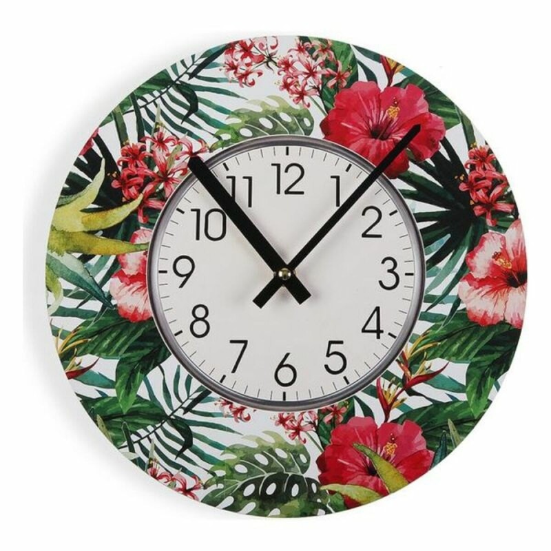 Horloge Murale Versa Ayanna Bois (4 x 30 x 30 cm) - Acheter à 9,05 € seulement chez Collector's Boutique