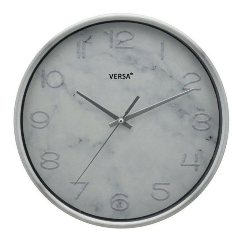 Horloge Murale Versa Aluminium (4,2 x 25,2 cm) - Acheter à 16,13 € seulement chez Collector's Boutique