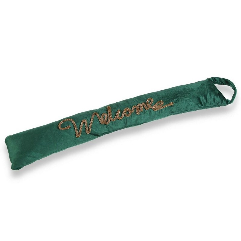 Support de porte Versa Welcome Vert Textile (7 x 15 x 83 cm) - Acheter à 15,31 € seulement chez Collector's Boutique