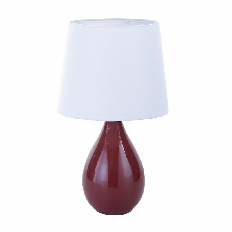 Lampe de bureau Versa Camy Rouge Céramique (20 x 35 x 20 cm) - Acheter à 14,99 € seulement chez Collector's Boutique