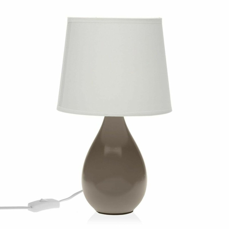 Lampe de bureau Versa Cozy Beige Céramique (20 x 35 x 20 cm) - Acheter à 16,13 € seulement chez Collector's Boutique