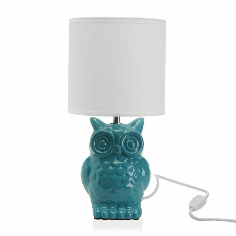 Lampe de bureau Versa Céramique (16 x 16 x 32,5 cm) (16 x 32,5 x 16 cm) - Acheter à 17,75 € seulement chez Collector's Boutique