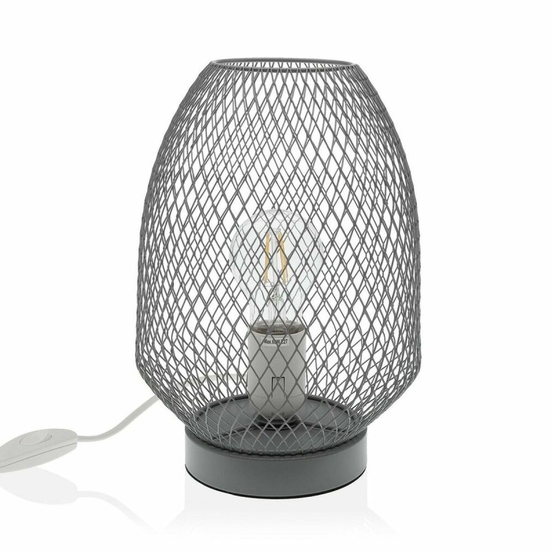 Lampe de bureau Versa Métal (18 x 27 x 18 cm) (18 x 18 x 27 cm) - Acheter à 23,04 € seulement chez Collector's Boutique