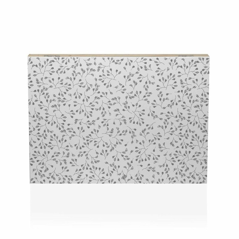 Boîte Décorative Versa Oxford Bois MDF (4,5 x 33 x 45 cm) - Acheter à 24,59 € seulement chez Collector's Boutique