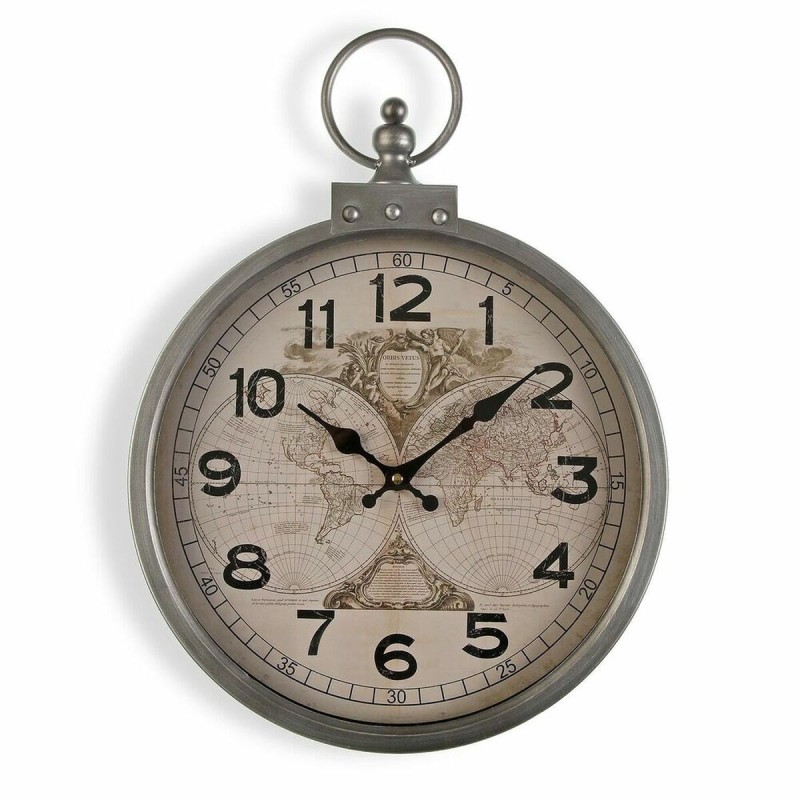 Horloge Murale Versa Métal (5,5 x 47 x 35 cm) - Acheter à 27,56 € seulement chez Collector's Boutique