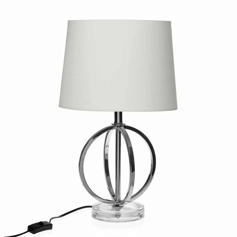 Lampe de bureau Versa Utah Chrome (28 x 47 cm) - Acheter à 42,46 € seulement chez Collector's Boutique