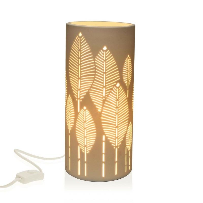 Lampe de bureau Versa S Forêt Porcelaine (11 x 24 x 11 cm) - Acheter à 26,15 € seulement chez Collector's Boutique