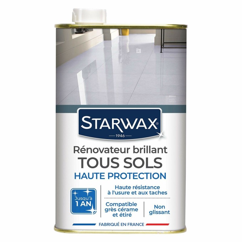 Nettoyant de Sols Starwax Finition brillant 1 L (Reconditionné A) - Acheter à 16,38 € seulement chez Collector's Boutique