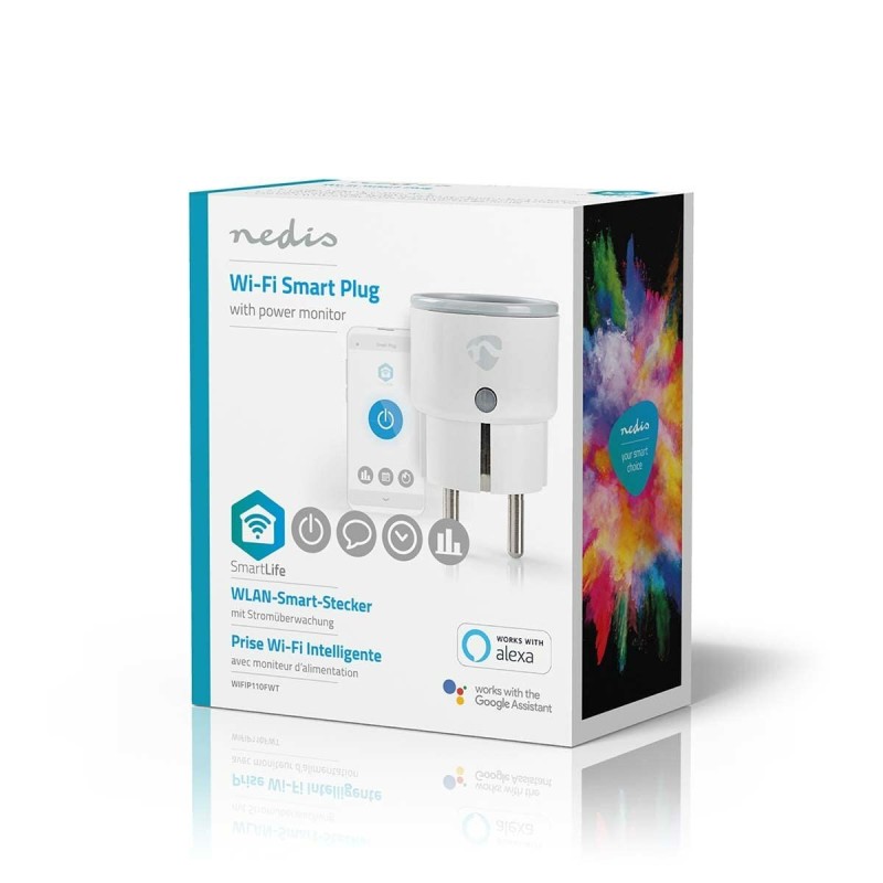 Prise Intelligente Nedis WIFIP110FWT (Reconditionné C) - Acheter à 15,48 € seulement chez Collector's Boutique