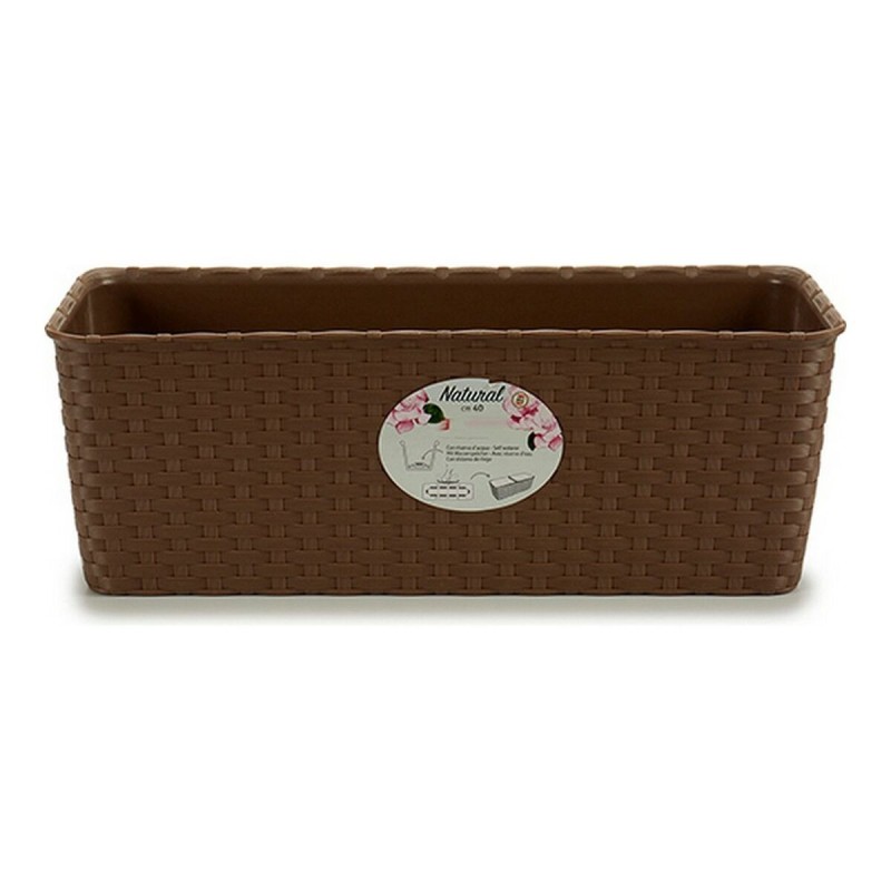 Jardinière Stefanplast Beige Plastique (15,5 x 13,5 x 39 cm) - Acheter à 5,53 € seulement chez Collector's Boutique