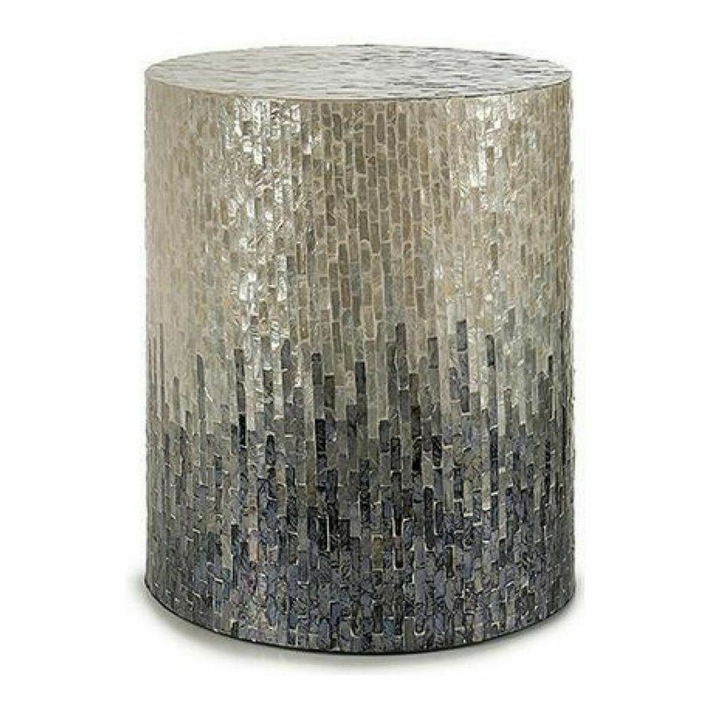 Tabouret Gris Dégradé (40 x 46 x 40	 cm) Dégradé - Acheter à 53,90 € seulement chez Collector's Boutique