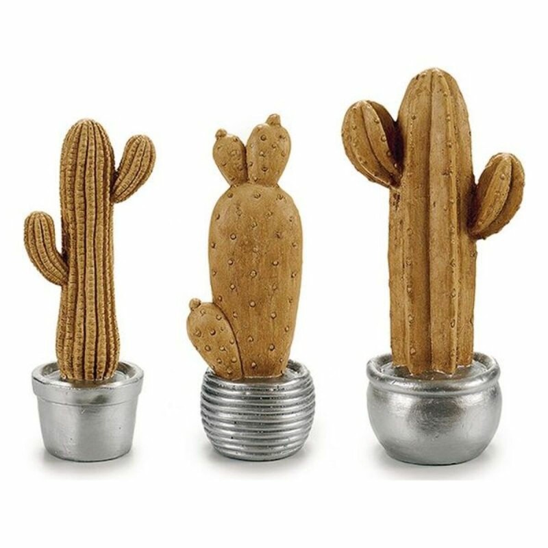 Statues de jardin Résine Argent Cactus - Acheter à 8,92 € seulement chez Collector's Boutique