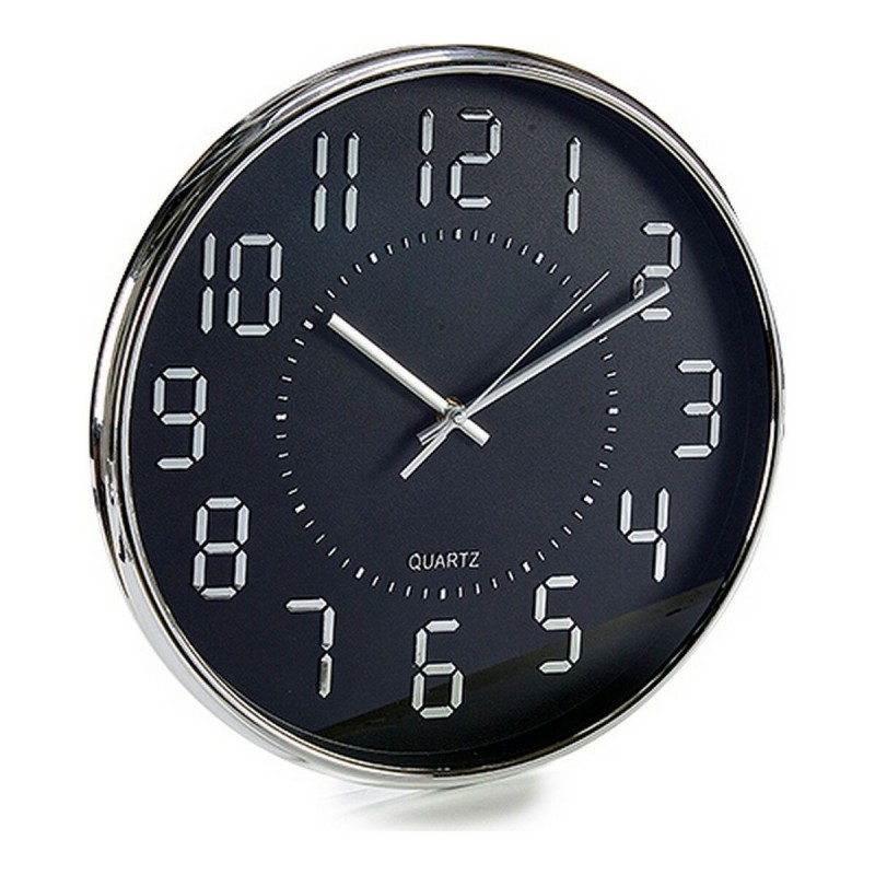 Horloge Murale Verre Plastique (33 x 4 x 33 cm) - Acheter à 8,50 € seulement chez Collector's Boutique