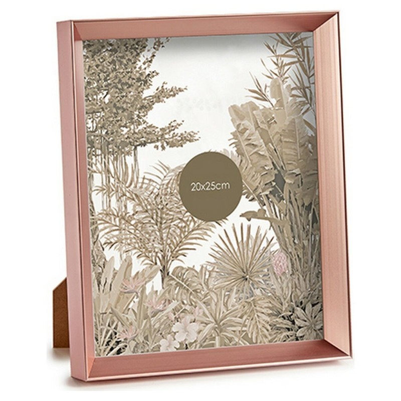 Cadre photo Rose Cuivre Plastique verre (22,3 x 3,5 x 27,3 cm) - Acheter à 4,69 € seulement chez Collector's Boutique