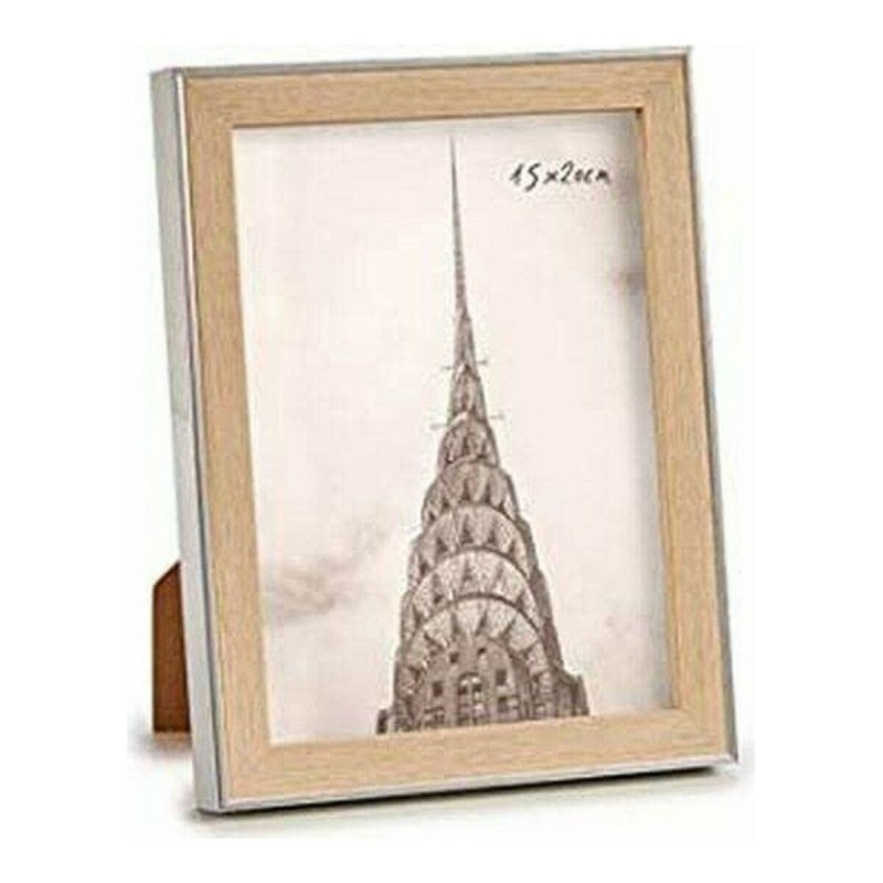 Cadre Photos 78429 Argenté Plastique verre (17,5 x 2 x 22,5 cm) (15 x 20 cm) - Acheter à 2,71 € seulement chez Collector's Bouti