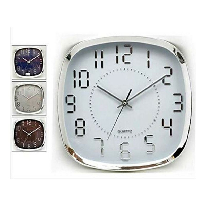 Horloge Murale Plastique (31 x 4,5 x 31 cm) - Acheter à 8,58 € seulement chez Collector's Boutique