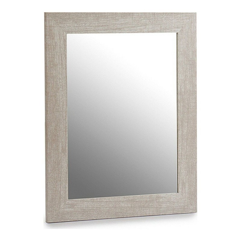 Miroir mural Gris Bois Verre polystyrène Naturel (39 x 2 x 49 cm) - Acheter à 8,26 € seulement chez Collector's Boutique