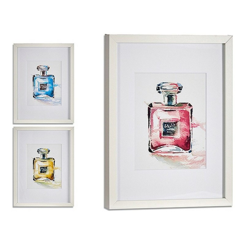 Cadre Bois Parfum Blanc Contre-plaqué (3 x 43 x 33 cm) - Acheter à 11,03 € seulement chez Collector's Boutique