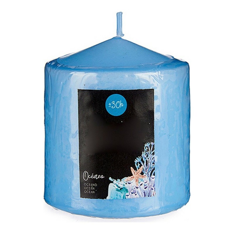 Bougie Océan Bleu (7 x 8 x 7 cm) - Acheter à 1,07 € seulement chez Collector's Boutique