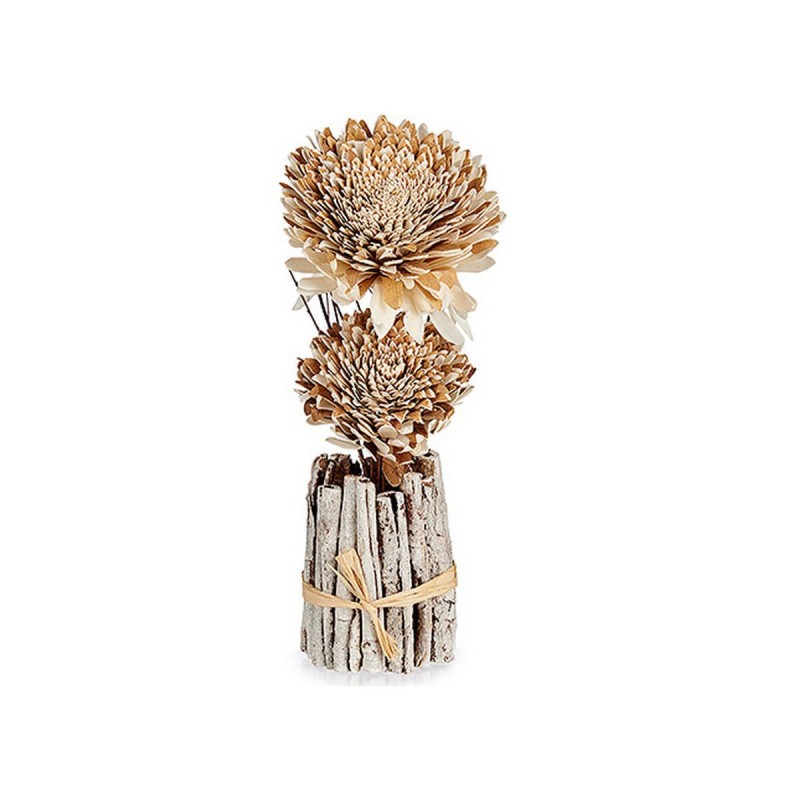 Fleur décorative Bois Naturel - Acheter à 7,44 € seulement chez Collector's Boutique