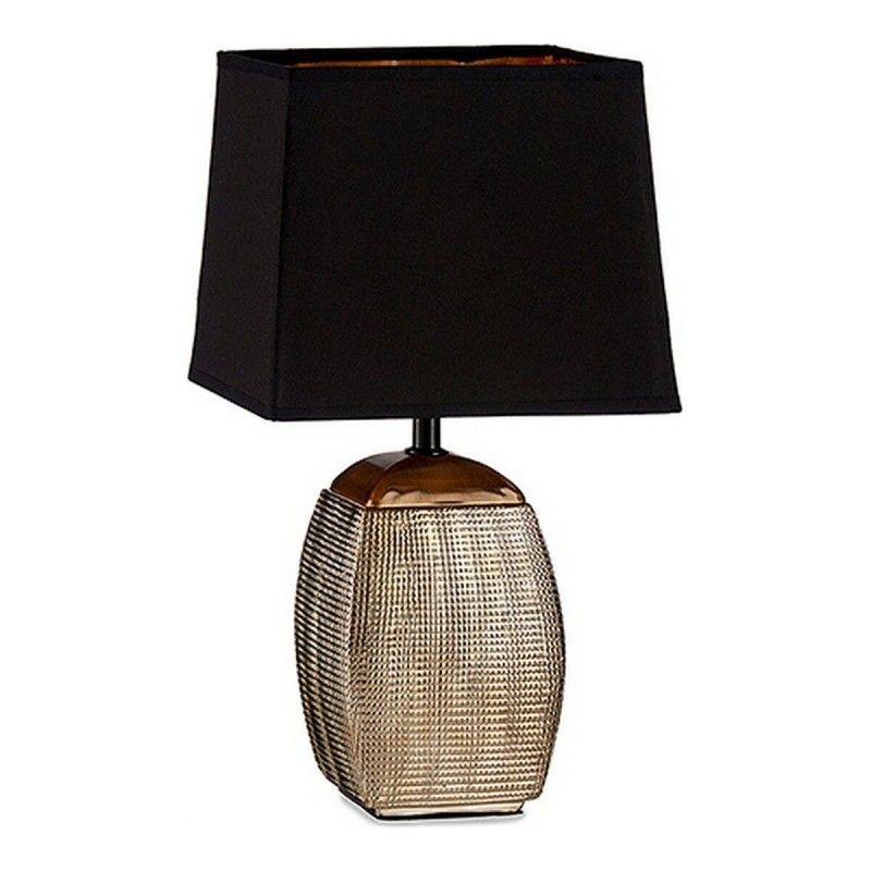 Lampe de bureau Noir/Argenté Rectangulaire Avec relief (14 x 40 x 23 cm) - Acheter à 16,03 € seulement chez Collector's Boutique