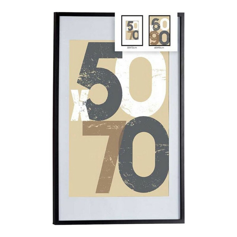 Porte photos mural Noir MDF (62,5 x 2,5 x 92,5 cm) (1 uds) - Acheter à 20,10 € seulement chez Collector's Boutique