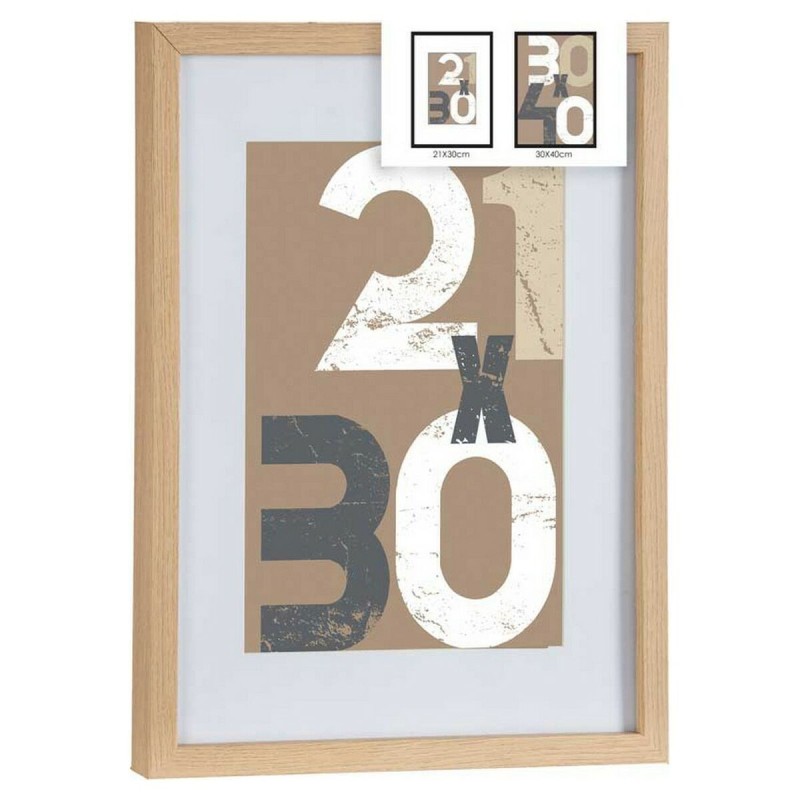 Porte photos mural Marron Clair MDF (32,5 x 2,5 x 42,5 cm) (1 uds) - Acheter à 8,39 € seulement chez Collector's Boutique