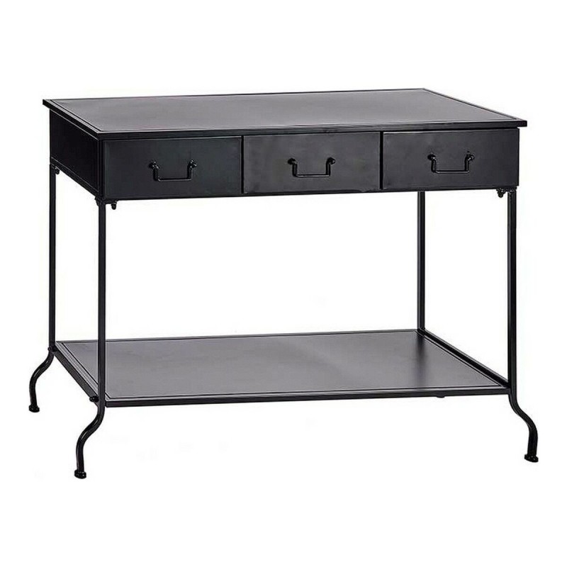 Console Noir Métal (43 x 121 x 84,5 cm) - Acheter à 126,24 € seulement chez Collector's Boutique