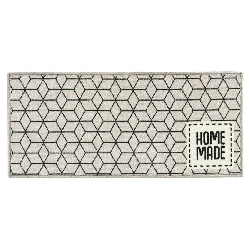 Tapis Homemade Noir Gris Polyamide Latex (40 x 1 x 90 cm) - Acheter à 3,40 € seulement chez Collector's Boutique